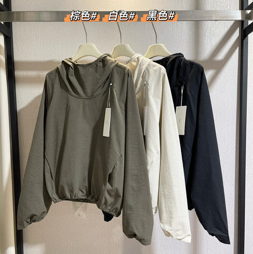 正品Goldwin 0系列男女款Anorak泡泡纱连帽卫衣92601 商品图1