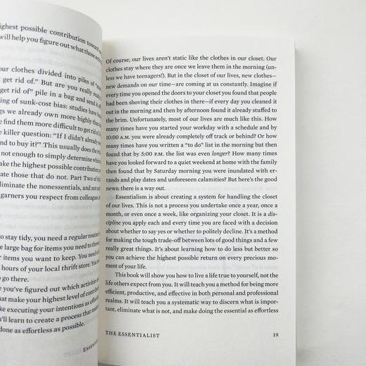 本质主义 英文原版 Essentialism The Disciplined Pursuit of Less 英文版进口原版英语书籍 商品图4