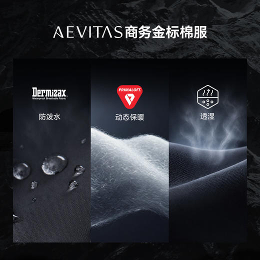 【AEVITAS商务系列】伯希和户外金标P棉服男新款Dermizax保暖外套 商品图1