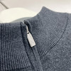 哈*斯男士立领羊绒针织开衫092801 商品缩略图5