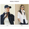 【凤凰之家】翩翩-Wensli双面印花方巾（70） 商品缩略图3