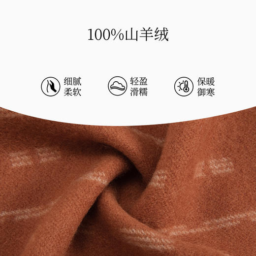 【艺术家联名】乾坤-山羊绒围巾 商品图4