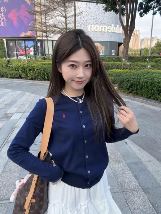 拉夫*伦女士小马标针织开衫092802 商品图1