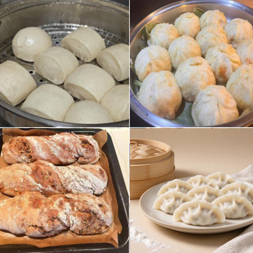 千亩梯田生态面粉 麦香十足 口感劲道 商品图3