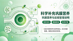 科学补充巩膜营养，4L+疗法层层狙击近视发展