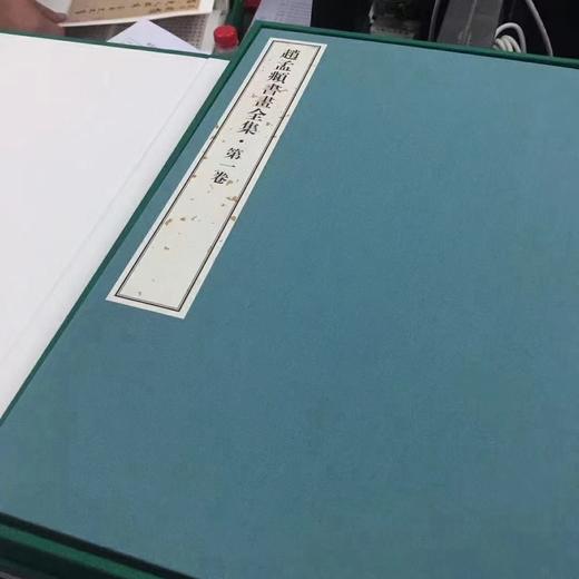 【全网最低】《赵孟頫书画全集》，8开巨册，全10册，故宫博物院编，故宫出版社、安徽美术出版社出版，定价9800，售价4500元。 商品图5