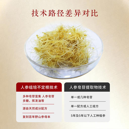 10.16【温和养护】经草要方 人参组培不定根粉 0.5g*5/盒（送礼袋） 商品图5