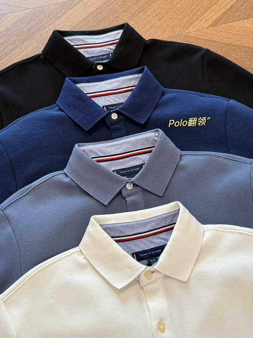正单Tommy 新款珠地棉polo衫 商品图2