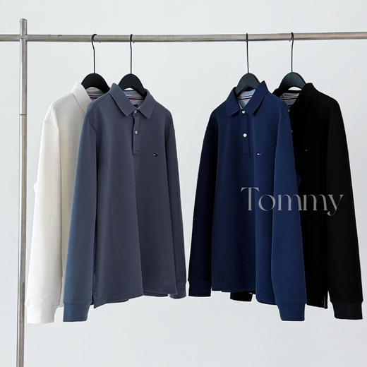 正单Tommy 新款珠地棉polo衫 商品图4