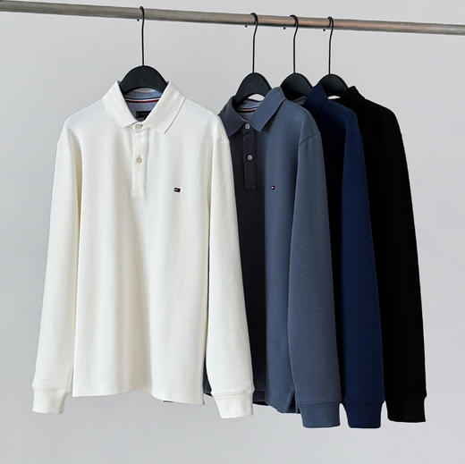 正单Tommy 新款珠地棉polo衫 商品图8
