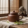 19 泥料 红降坡　｜　容量 240cc　｜　尺寸 通高 8.2 × 通径 13.5 × 口径 7.0 cm　｜　工艺 半手工　｜　作者 陈军 商品缩略图0