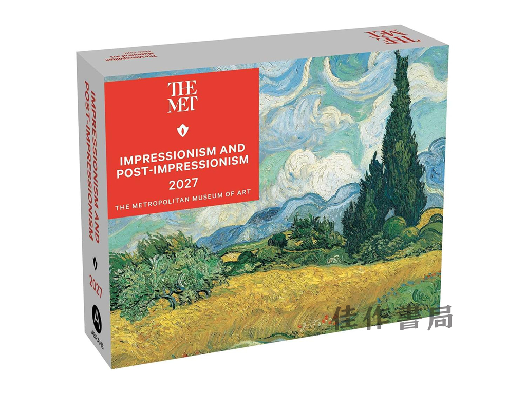 【2027年日历】Impressionism and Post-Impressionism 2027 Day-to-Day Calendar / 印象派与后印象派2027年日历