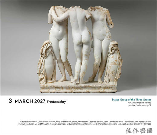 【2027年日历】Art: 365 Days of Masterpieces 2027 Day-to-Day Calendar / 艺术：365天大师杰作2027年台历 商品图4