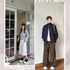 【双星--情侣款慕斯卷松糕鞋】软皮拼色复古美学，厚底缓震受力均衡，防滑纹理隐形增高4.5cm，舒适柔软防撞圆头，透气不闷脚不磨脚，软弹包裹性好，男女同款高颜值又百搭！ 商品缩略图2