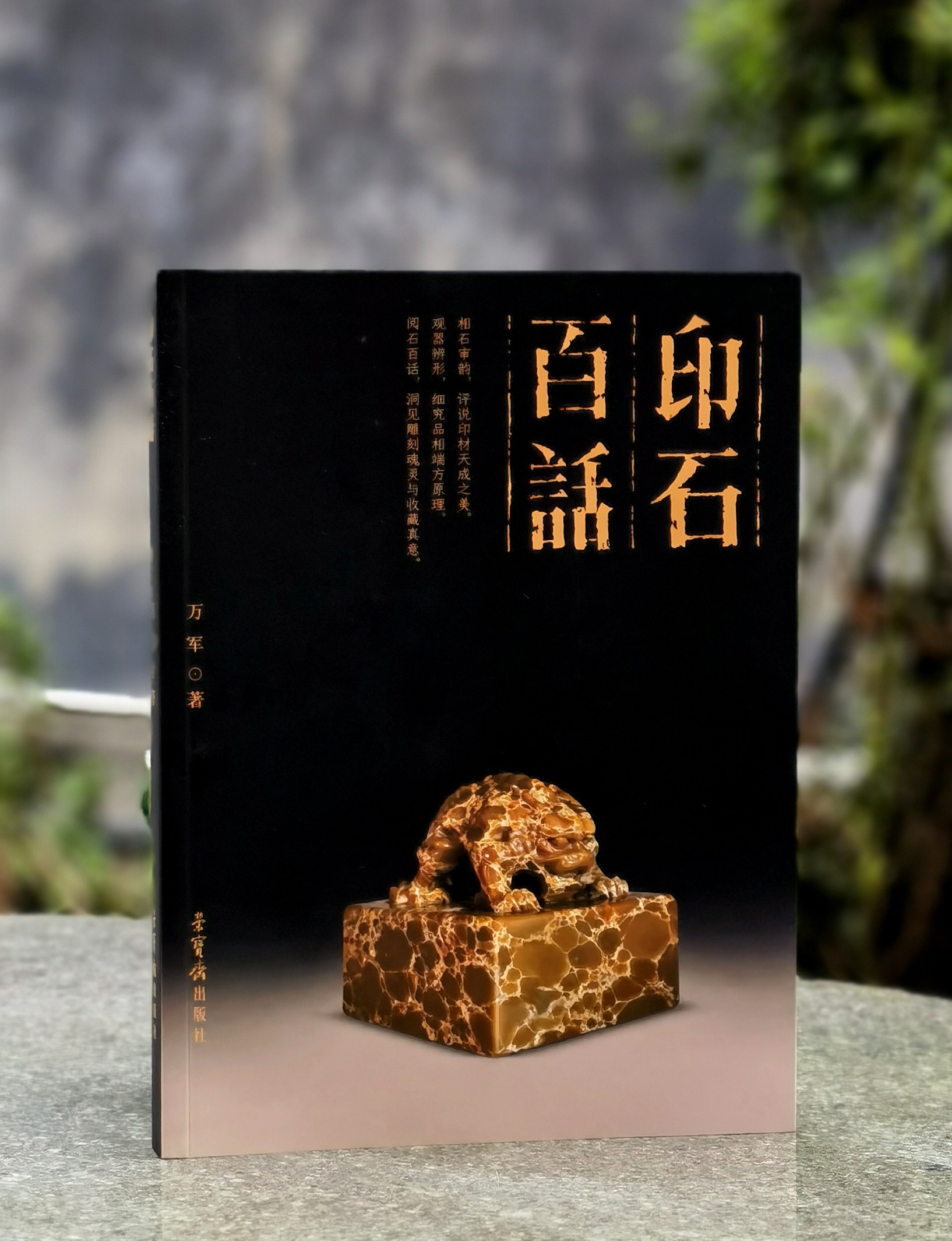 【特惠新书】《印石百话》，平装，16开，万军著，荣宝斋出版社2026年3月一版一印，定价128元，售价58元