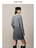 ForPoem 26F/W「伦敦时装周」手工钉珠刺绣亮片 毛呢羊毛混纺短裙 商品缩略图4