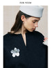 ForPoem 26F/W「伦敦时装周」前后两穿毛呢 羊毛羊绒混纺斗篷外套 商品缩略图4