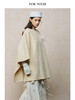 ForPoem 26F/W「伦敦时装周」前后两穿毛呢 羊毛羊绒混纺斗篷外套 商品缩略图1