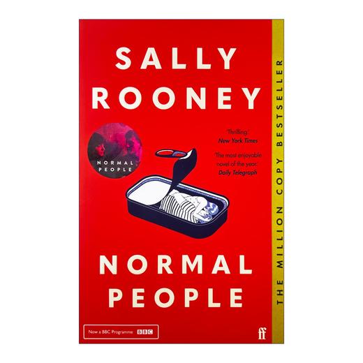 正常人 英文原版小说 Normal People 普通人 萨莉鲁尼 入围2018布克奖 同名BBC英剧 聊天记录作者萨莉鲁尼新书 Sally Rooney 商品图0