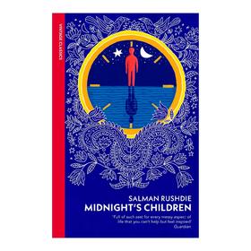 午夜之子 英文原版 Midnight's Children 布克奖 魔幻现实主义巨作 百年孤独 铁皮鼓 英文小说 鲁西迪 英文版进口原版英语文学书籍