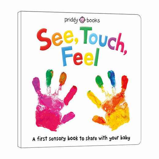 英文原版绘本 See Touch Feel 看 摸 感觉 0-3岁幼儿童英语启蒙认知感知触摸书 早教彩色图画书 英文书 商品图1
