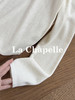 【撞色针织衫】拉夏贝尔/La Chapelle设计师款~撞色圆领针织通勤时髦立体装饰打底内搭长袖套头上衣女★★ 商品缩略图9