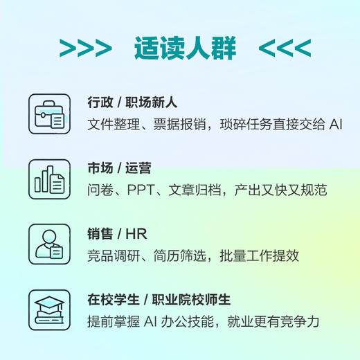 WorkBuddy职场提效实操手册 智能体办公Workbuddy提效AI职场提效书籍 商品图4