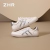 ZHR则则柔软平底小白鞋2026秋季新款银色条纹休闲板鞋日常通勤鞋★ 商品缩略图0