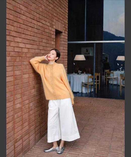 2026「莫奈花纱」小皮草油画感拉毛开衫系列 | 高级莫奈花园配色，绵羊毛与山羊绒混纺 商品图11