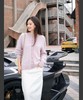 2026「莫奈花纱」小皮草油画感拉毛开衫系列 | 高级莫奈花园配色，绵羊毛与山羊绒混纺 商品缩略图8