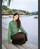 2026「莫奈花纱」小皮草油画感拉毛开衫系列 | 高级莫奈花园配色，绵羊毛与山羊绒混纺 商品缩略图9