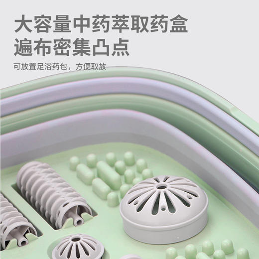【折叠便携】亚摩斯 折叠便携收纳足浴盆泡脚桶AS-FT055C 商品图3
