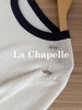 【撞色针织衫】拉夏贝尔/La Chapelle设计师款~撞色圆领针织通勤时髦立体装饰打底内搭长袖套头上衣女★★ 商品缩略图8