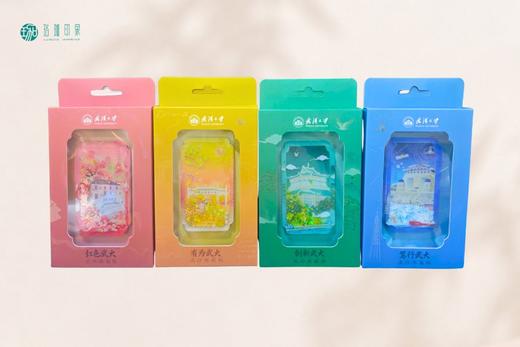 武大珞珈流沙冰箱贴 商品图5