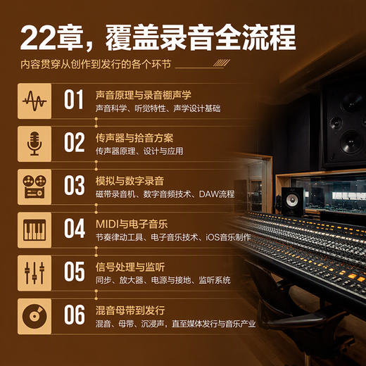 录音技术全书 第10版 录音技术基础入门专业音频录音指南录音混音母带杜比全景声现代音频技术音响师音乐制作人自学指南 商品图3
