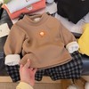 【2件29.9元】捡漏❗儿童加绒打底衫 / 打底裤✨三款任选 2 件只要 29.9｜软糯一体绒，内搭外穿都好看｜男女宝加绒加厚半高领打底卫衣聚★为爱严选 商品缩略图4