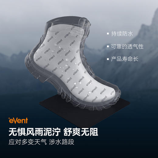 【王星越同款】伯希和玄武2.0户外登山鞋男防水防滑高帮徒步鞋女 商品图2