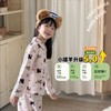 【3-5天左右发货】【39.9元/件起】2026新款儿童翻领羊毛蚕丝家居服套装秋冬季节男童女童 商品缩略图3