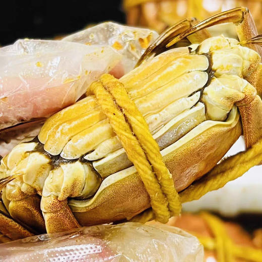 【先蒸后醉 酒醇蟹香】爬得快 花雕熟醉蟹 新鲜秘制而成 ⁢只只有黄有肉 6只/盒 商品图7