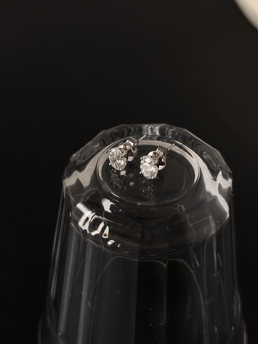 MAISON COVET  椭圆形四爪培育钻石耳钉 商品图1