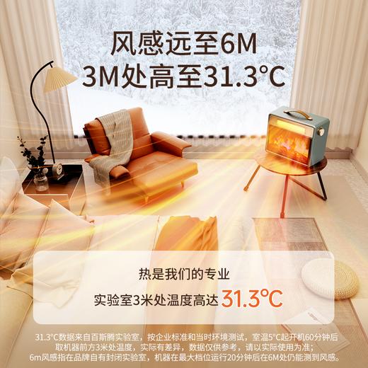 Bestherm“烈日系列”速热火焰电暖炉F1 商品图2