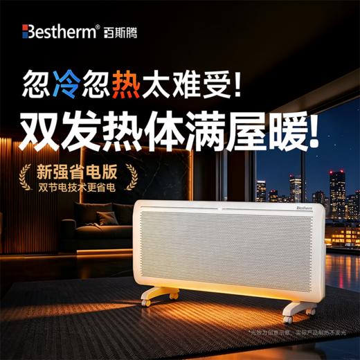Bestherm双核制热双效散热抗菌节电家庭主供暖广域电暖器S11 商品图0