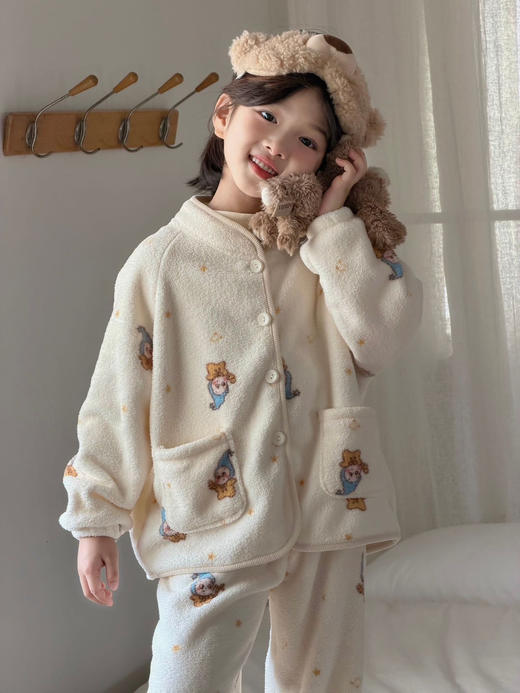 【强推‼️神仙单品❤️】超暖和的雪粒绒家居服套装可做亲子款‼️80-170码一穿即暖★为爱严选 商品图5