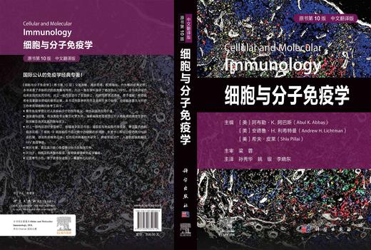 细胞与分子免疫学（原书第10版，中文翻译版） （美）阿布勒·K.阿巴斯（Abul K.Abbas）等编 孙秀华 姚银 李晓东 9787030832610 商品图3