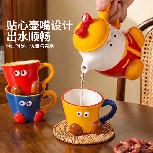 摩登主妇泡茶壶套装2026新款乔迁新居礼物新婚伴手礼家用杯子茶具 商品图1