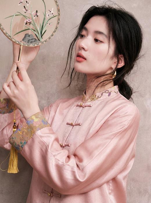 礼挚·真丝浮光锦中式外套｜中国美人的高定，细闪流光，华美贵气！【3-5天发货】 商品图0