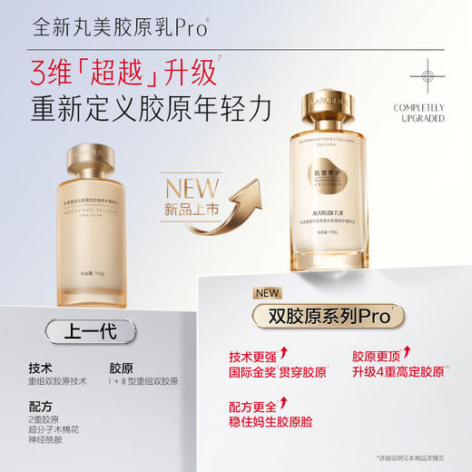 【官方正品】【🔥双𝟏𝟏年度钜惠🔥】【全新升级】丸美胶原小金针精华乳pro 15min直达真皮速淡表情纹 商品图2