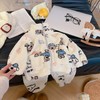 儿童亲子加绒睡衣冬季男女童加厚保暖家居服套装80-160★娃娃优选 商品缩略图3