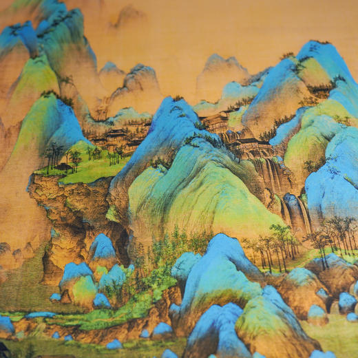 2027 新款羊年国风古画挂历 馆藏级复刻 锦缎手工装裱 贺岁收藏 商品图6