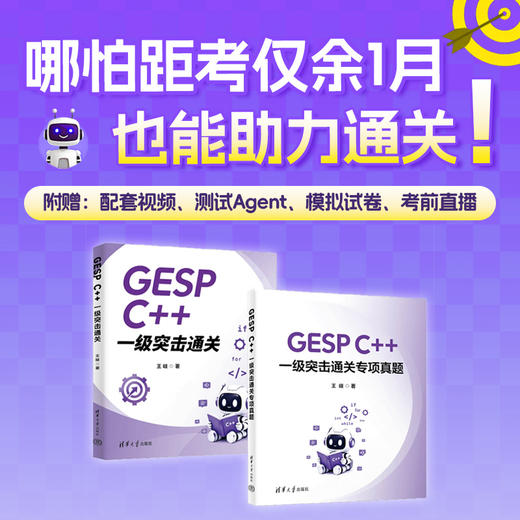 GESP C++一级突击通关 商品图0